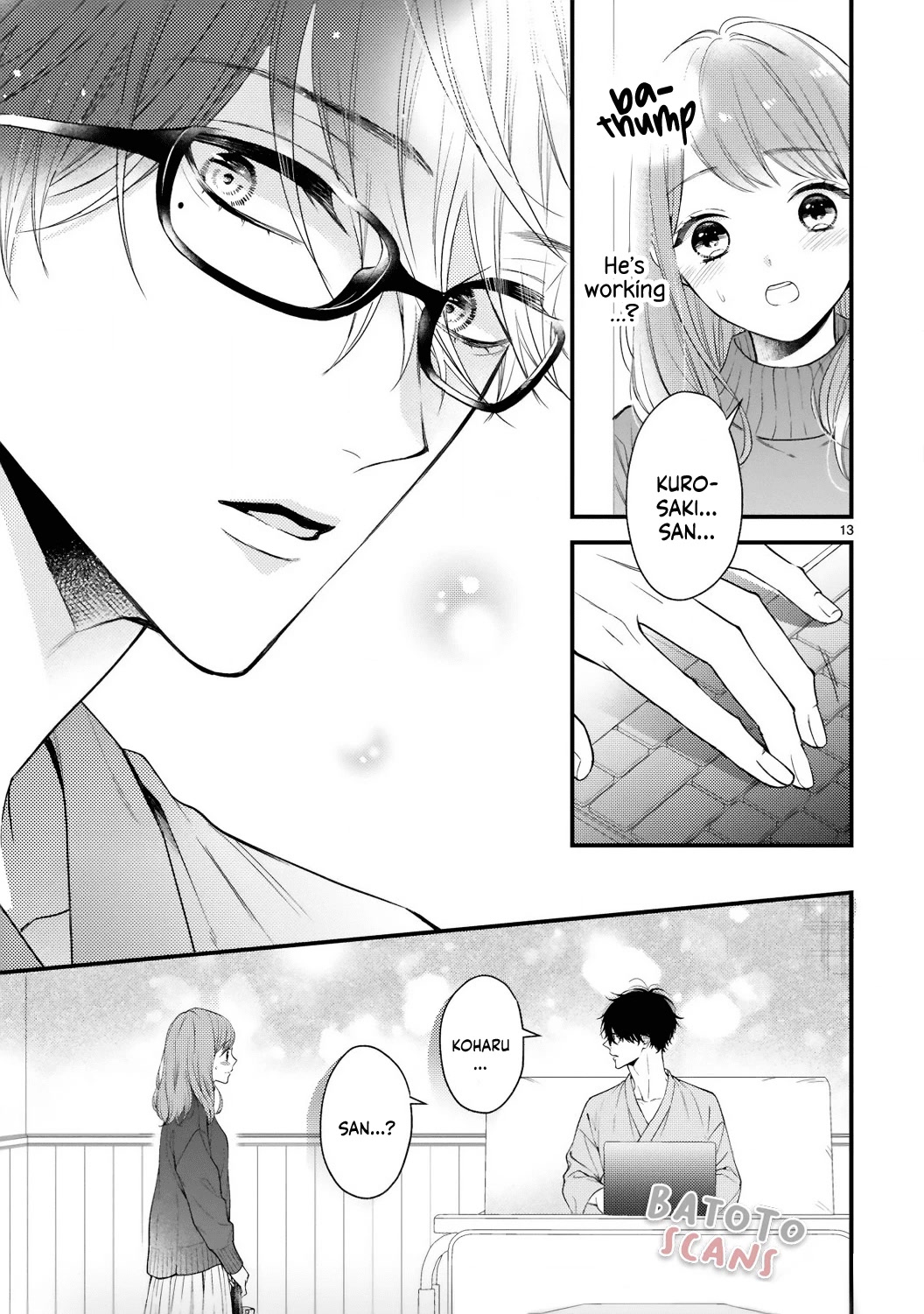 Kurosaki-san's Single-minded Love is Unstoppable Chapter 2 page 13 - Chapter 2
