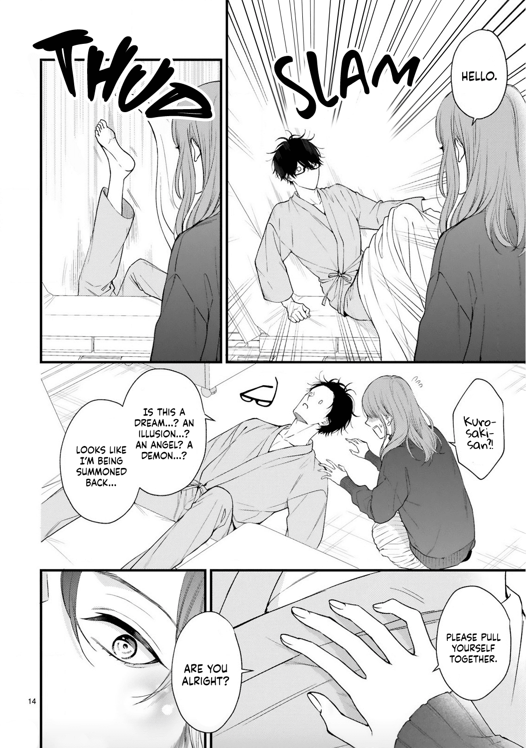 Kurosaki-san's Single-minded Love is Unstoppable Chapter 2 page 14 - Chapter 2