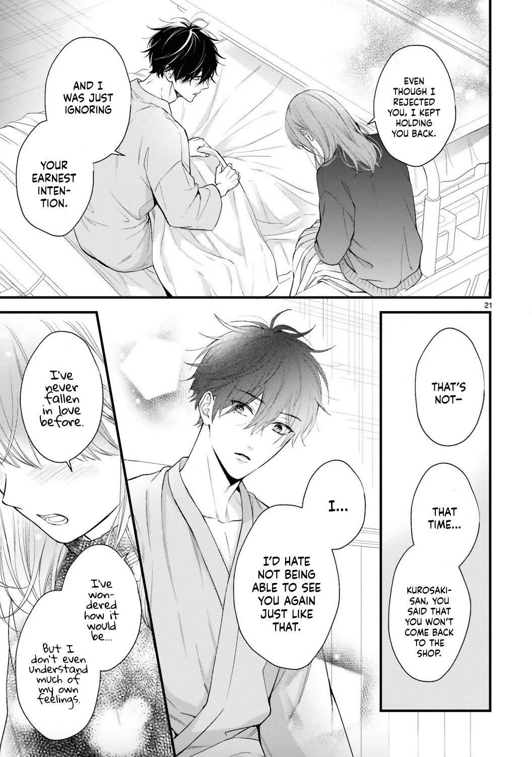Kurosaki-san's Single-minded Love is Unstoppable Chapter 2 page 21 - Chapter 2