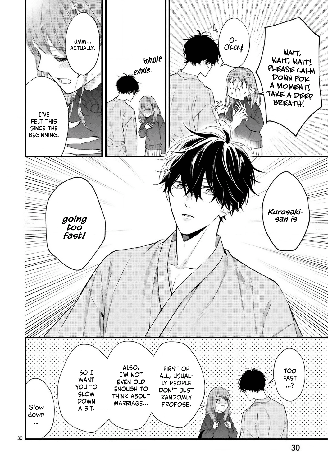Kurosaki-san's Single-minded Love is Unstoppable Chapter 2 page 30 - Chapter 2