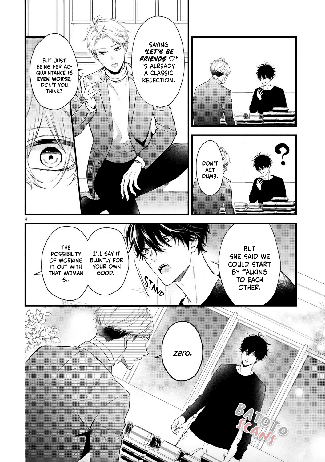 Kurosaki-san's Single-minded Love is Unstoppable Chapter 2 page 4 - Chapter 2