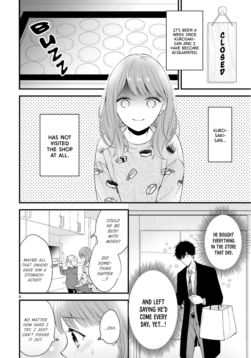 Kurosaki-san's Single-minded Love is Unstoppable Chapter 2 page 6 - Chapter 2