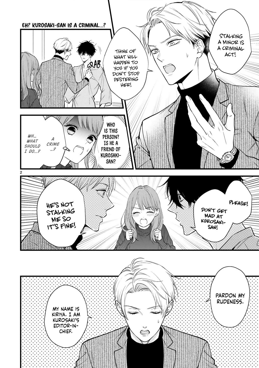 Kurosaki-san's Single-minded Love is Unstoppable Chapter 3 page 5 - Chapter 3