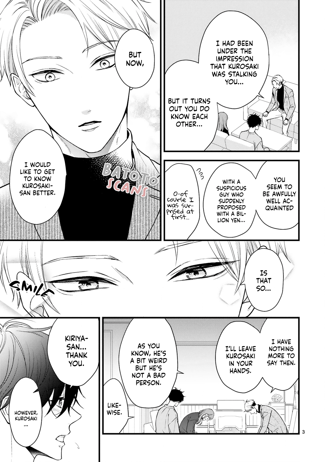 Kurosaki-san's Single-minded Love is Unstoppable Chapter 3 page 6 - Chapter 3