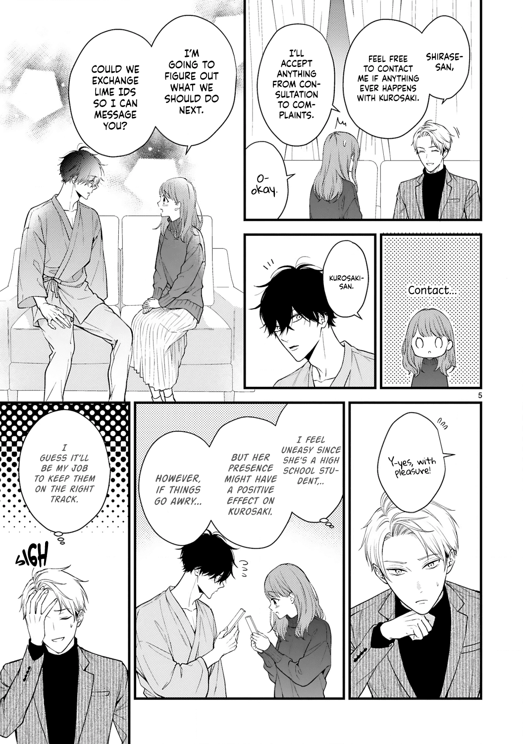 Kurosaki-san's Single-minded Love is Unstoppable Chapter 3 page 8 - Chapter 3