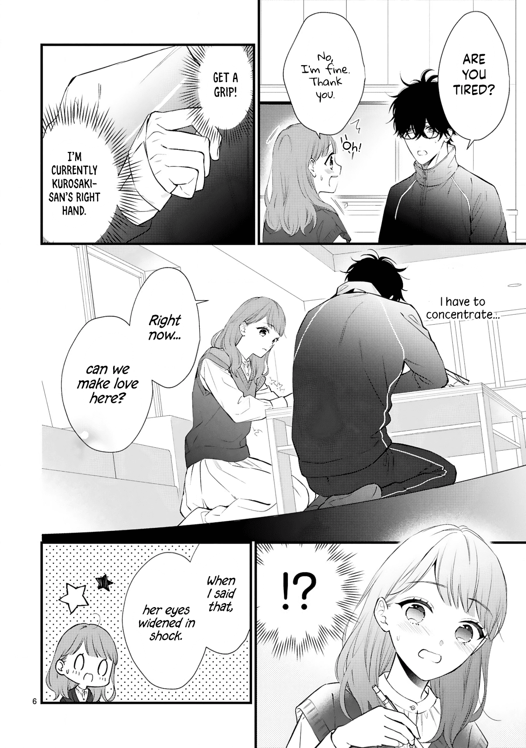 Kurosaki-san's Single-minded Love is Unstoppable Chapter 6 page 10 - Chapter 6