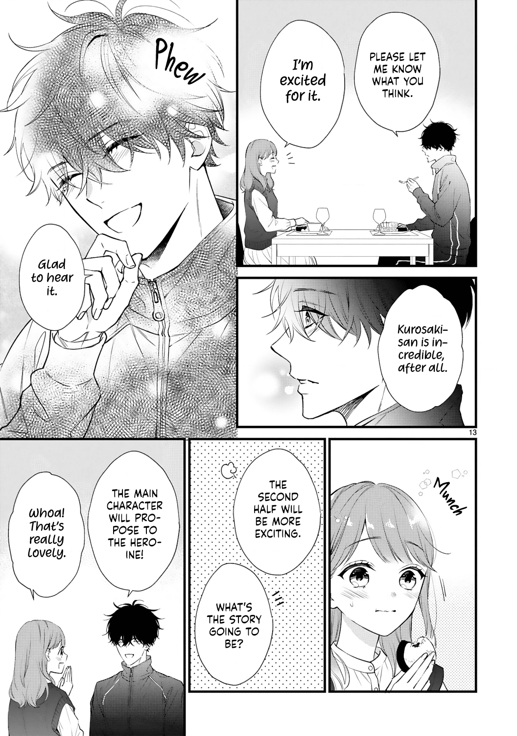 Kurosaki-san's Single-minded Love is Unstoppable Chapter 6 page 17 - Chapter 6