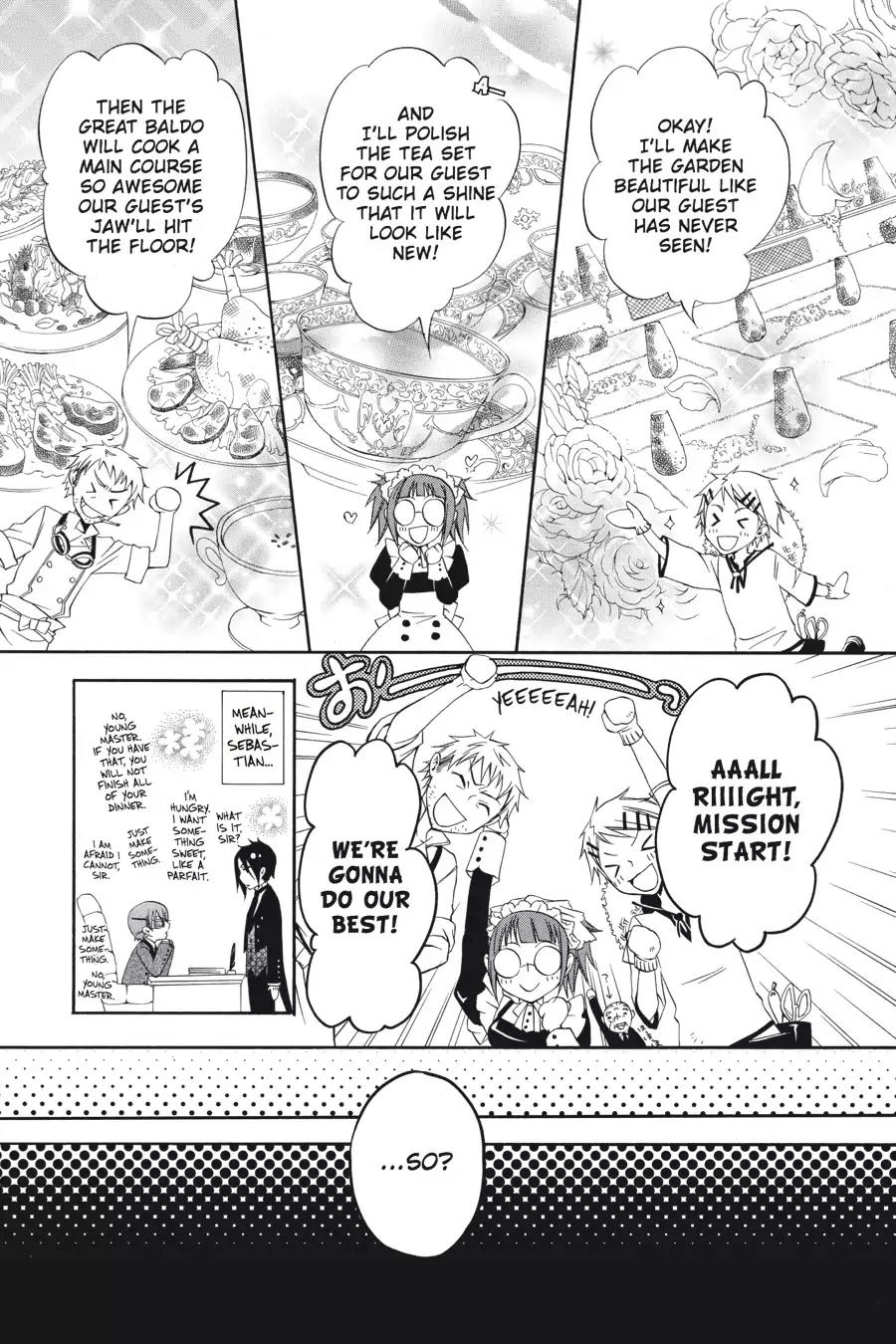 Kuroshitsuji Chapter 1 page 16 - Chapter 1: In the morning: The Butler, Skilled