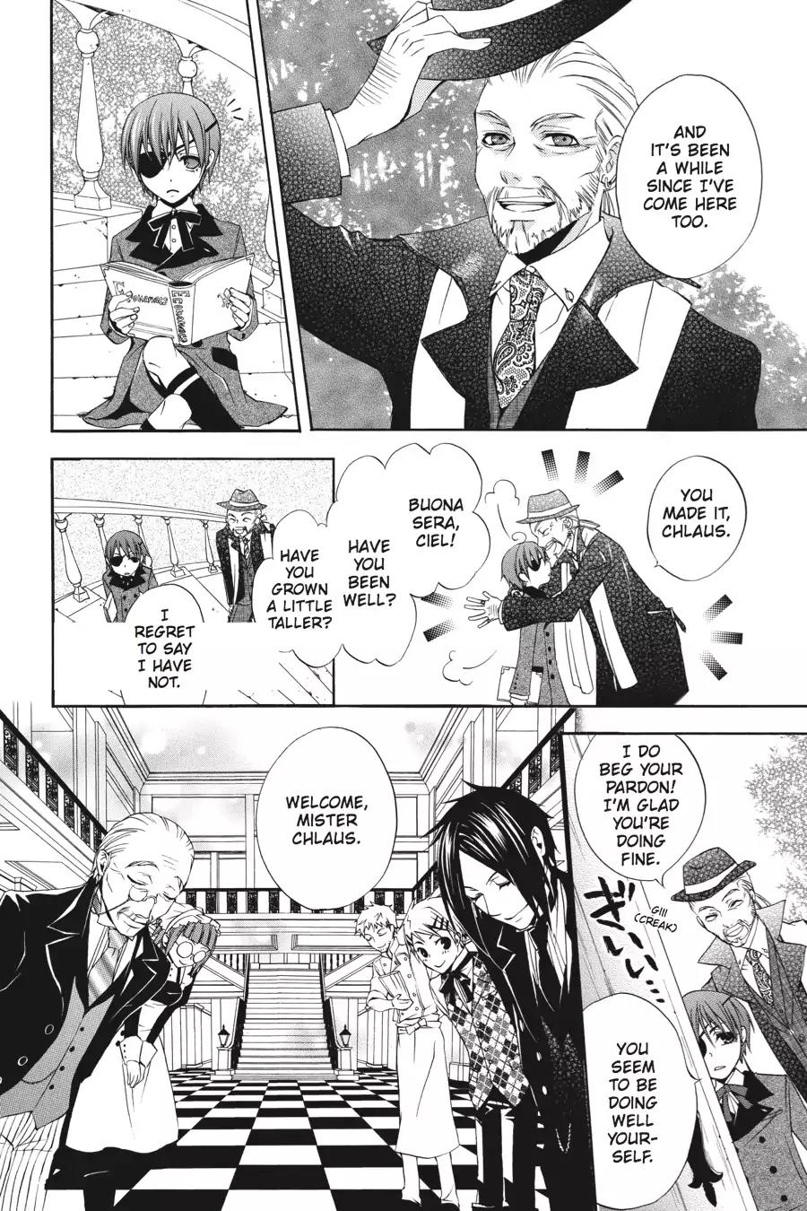 Kuroshitsuji Chapter 1 page 23 - Chapter 1: In the morning: The Butler, Skilled