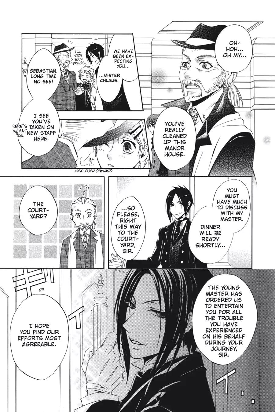 Kuroshitsuji Chapter 1 page 24 - Chapter 1: In the morning: The Butler, Skilled