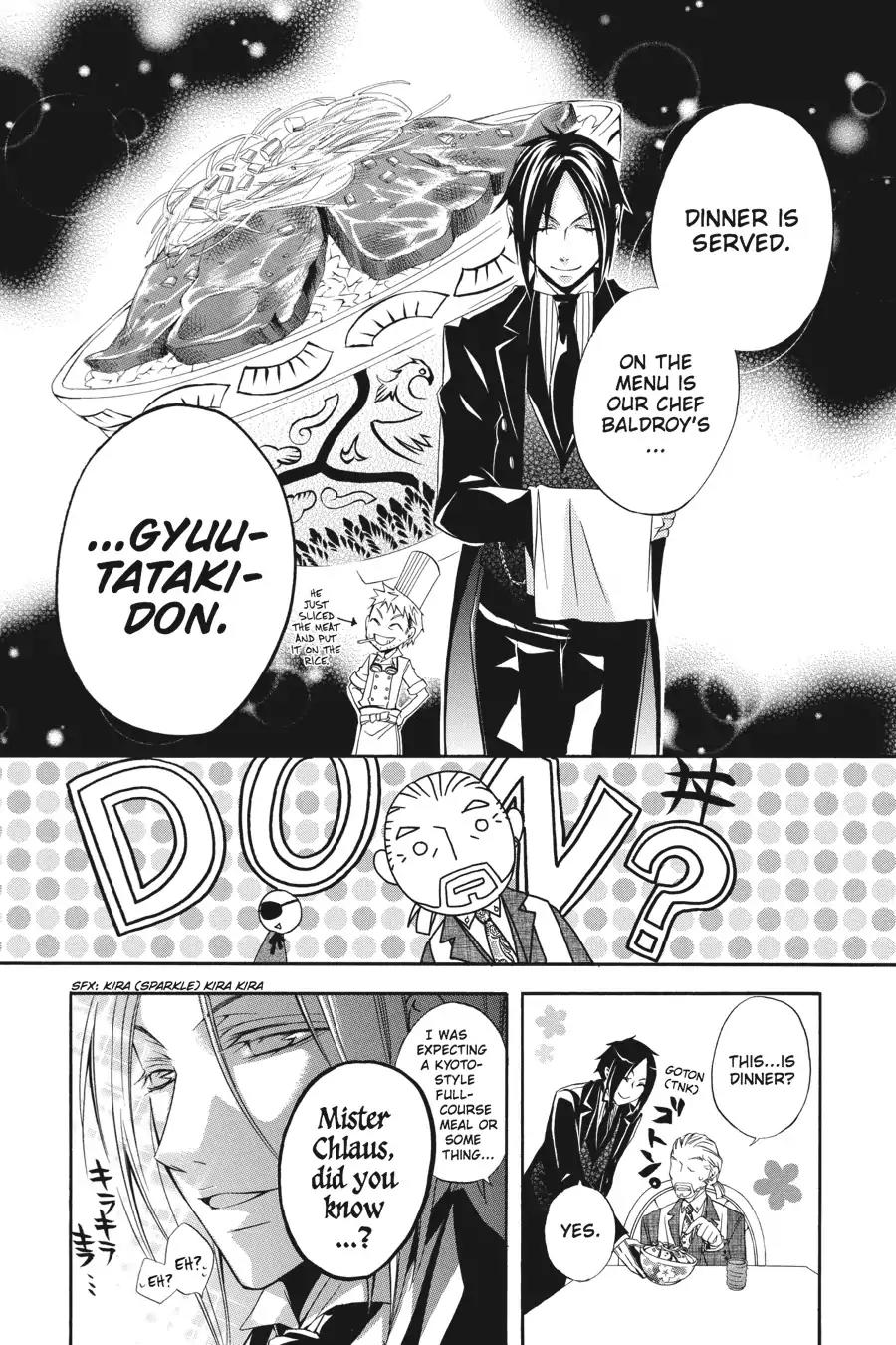 Kuroshitsuji Chapter 1 page 28 - Chapter 1: In the morning: The Butler, Skilled