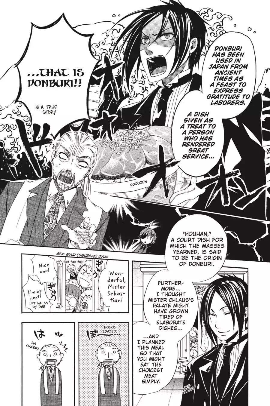 Kuroshitsuji Chapter 1 page 29 - Chapter 1: In the morning: The Butler, Skilled
