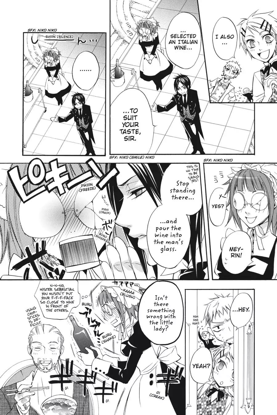 Kuroshitsuji Chapter 1 page 31 - Chapter 1: In the morning: The Butler, Skilled