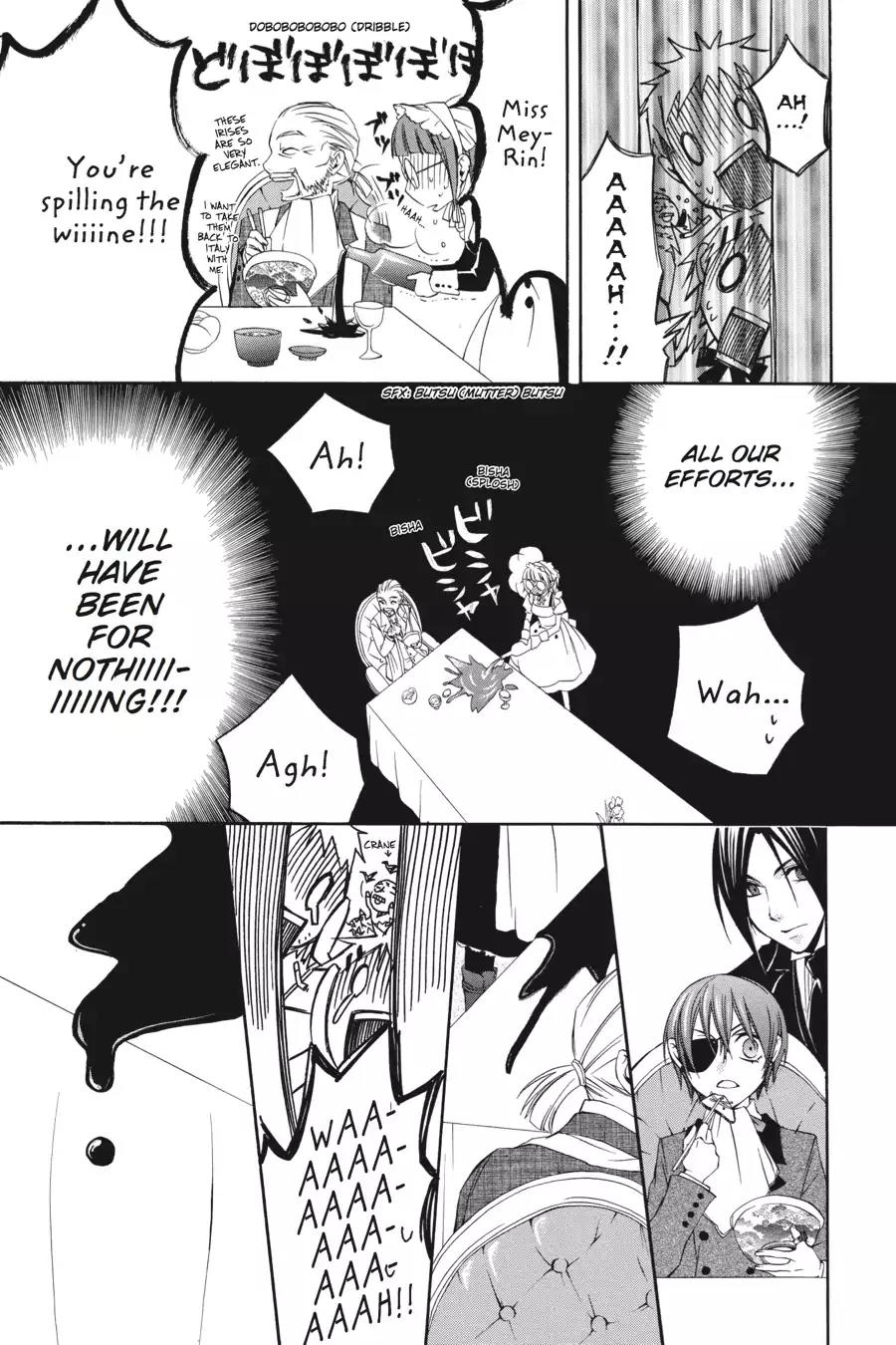 Kuroshitsuji Chapter 1 page 32 - Chapter 1: In the morning: The Butler, Skilled