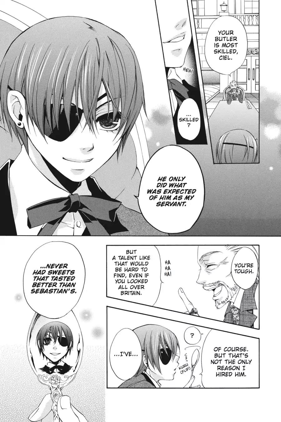 Kuroshitsuji Chapter 1 page 38 - Chapter 1: In the morning: The Butler, Skilled