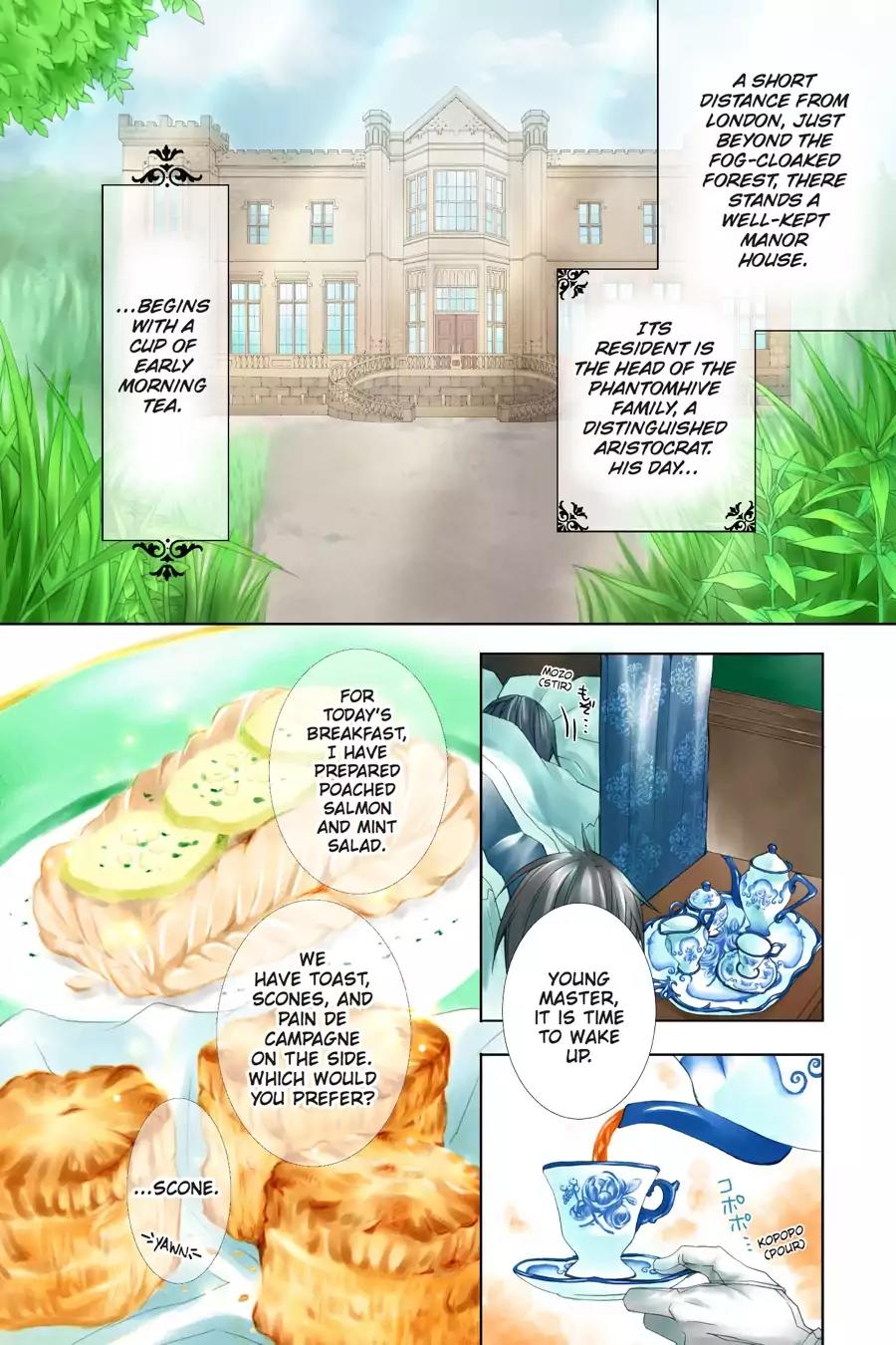 Kuroshitsuji Chapter 1 page 5 - Chapter 1: In the morning: The Butler, Skilled
