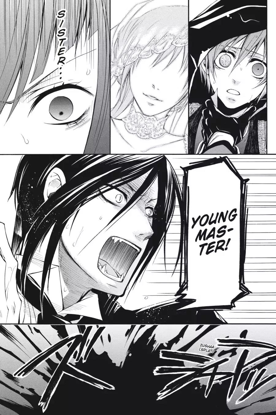 Kuroshitsuji Chapter 10 page 20 - Chapter 10: In the morning: The Butler, Reflective
