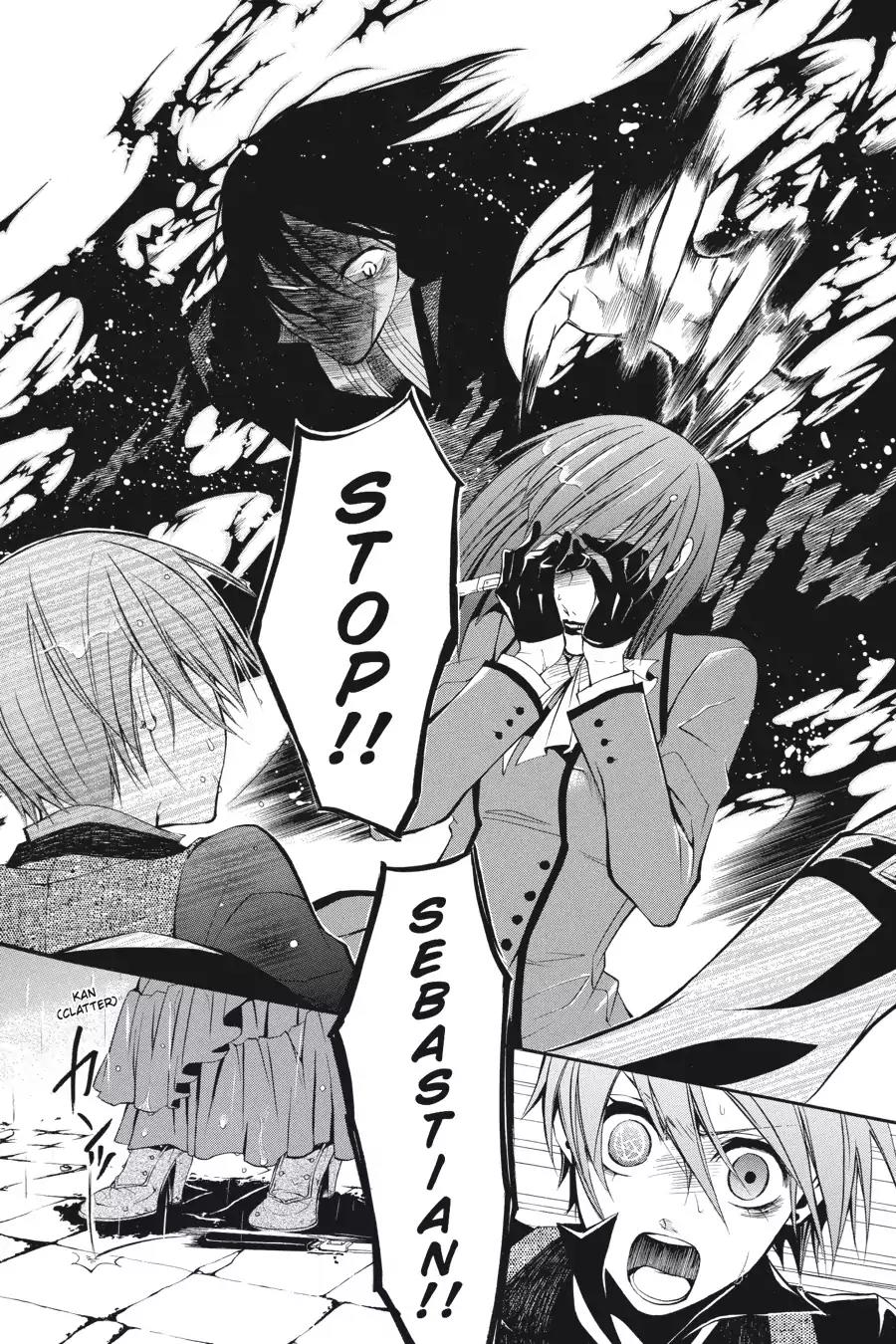 Kuroshitsuji Chapter 10 page 21 - Chapter 10: In the morning: The Butler, Reflective