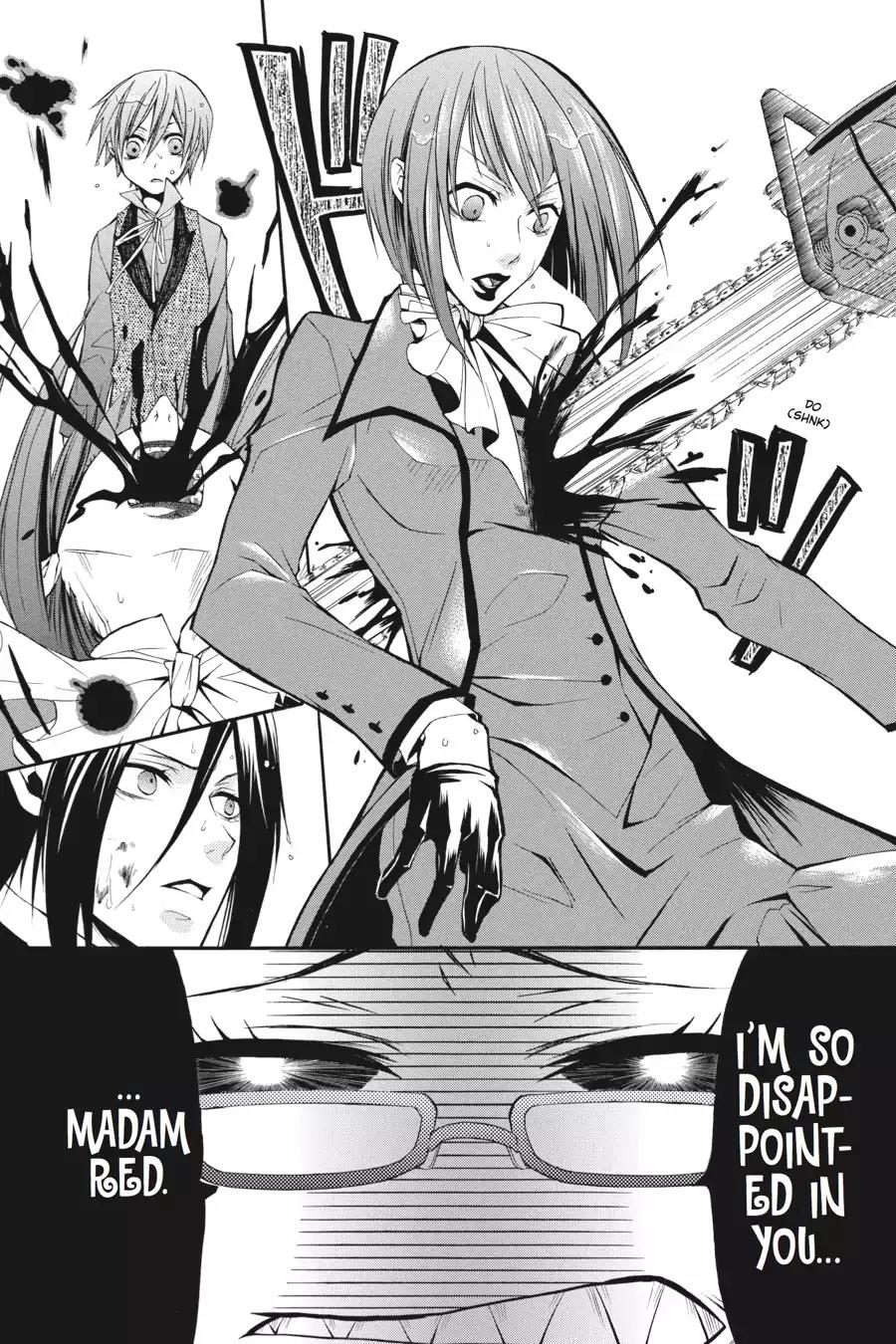 Kuroshitsuji Chapter 10 page 25 - Chapter 10: In the morning: The Butler, Reflective