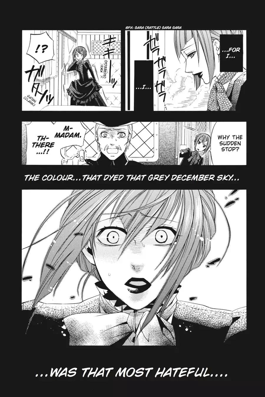 Kuroshitsuji Chapter 10 page 39 - Chapter 10: In the morning: The Butler, Reflective