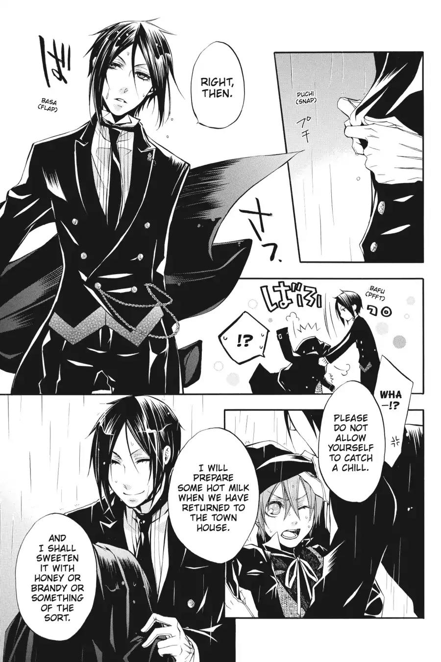 Kuroshitsuji Chapter 10 page 6 - Chapter 10: In the morning: The Butler, Reflective