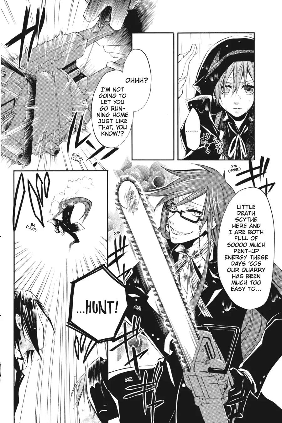 Kuroshitsuji Chapter 10 page 7 - Chapter 10: In the morning: The Butler, Reflective