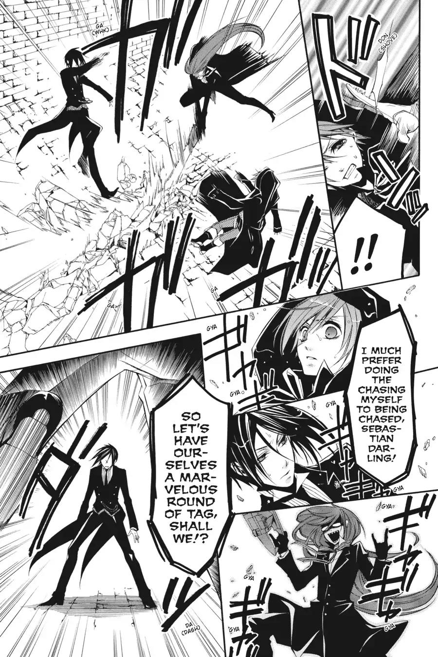 Kuroshitsuji Chapter 10 page 8 - Chapter 10: In the morning: The Butler, Reflective