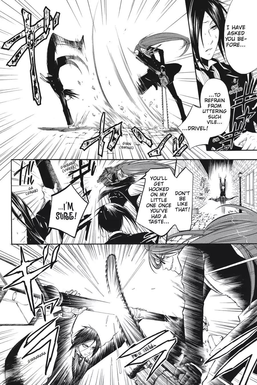 Kuroshitsuji Chapter 10 page 9 - Chapter 10: In the morning: The Butler, Reflective