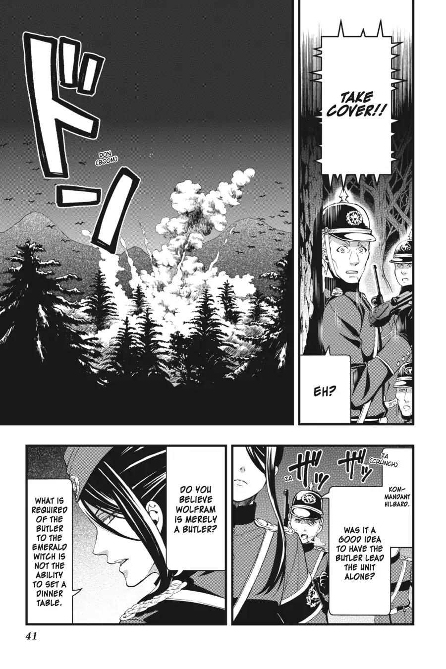 Kuroshitsuji Chapter 100 page 11 - Chapter 100: At noon: The Butler, Breaking Out
