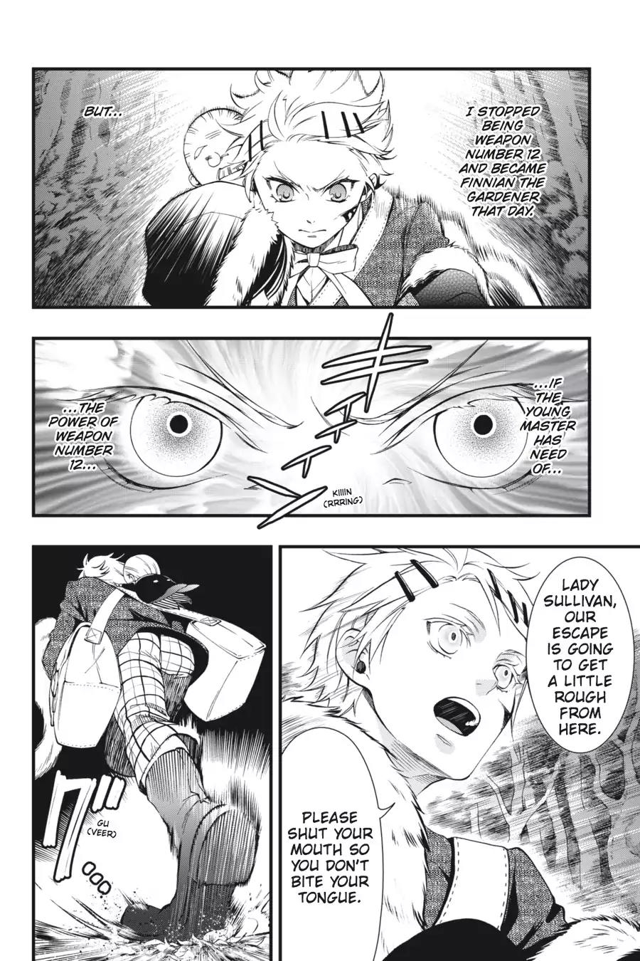 Kuroshitsuji Chapter 100 page 26 - Chapter 100: At noon: The Butler, Breaking Out