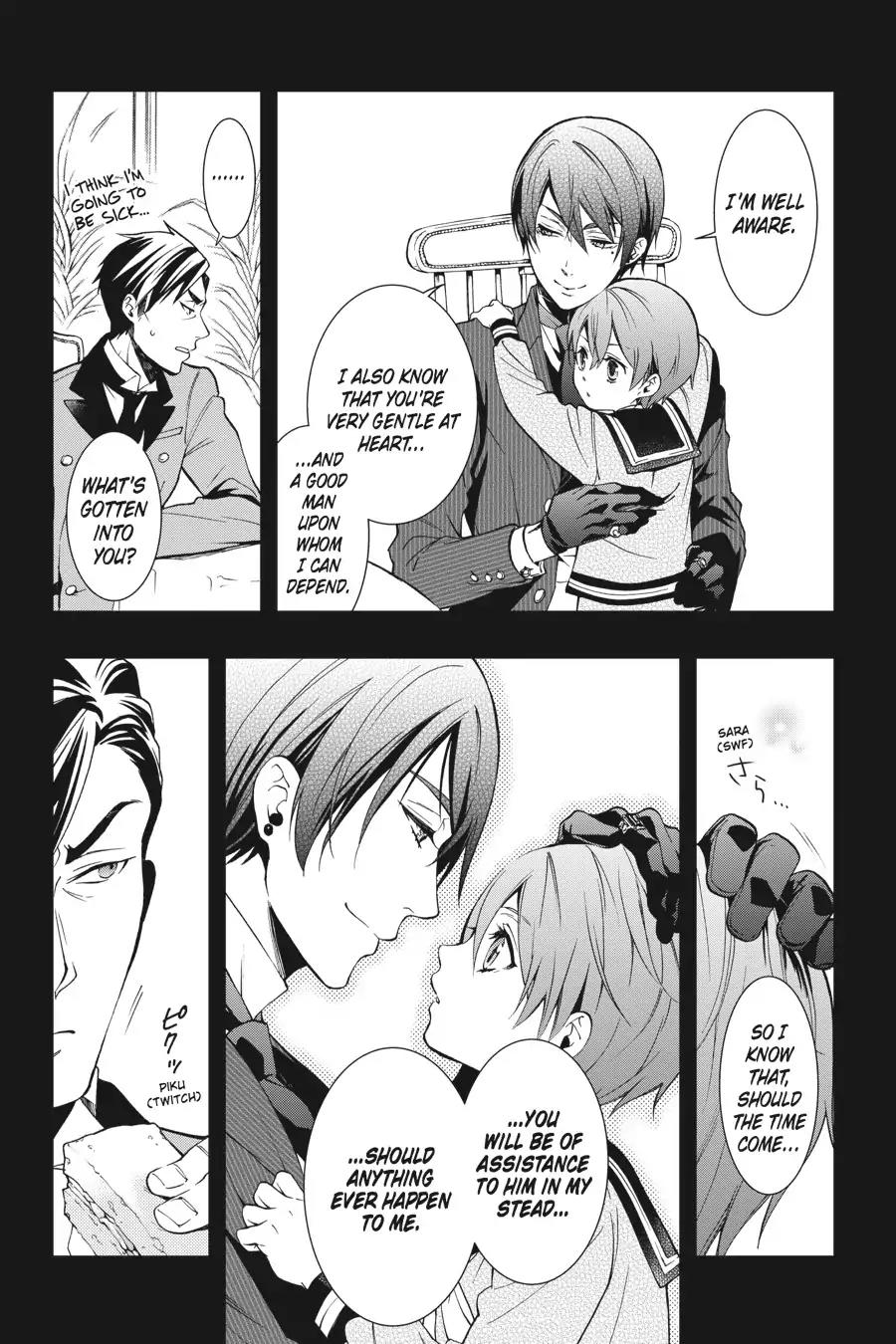 Kuroshitsuji Chapter 101 page 11 - Chapter 101: In the afternoon: The Butler, Crossing Paths