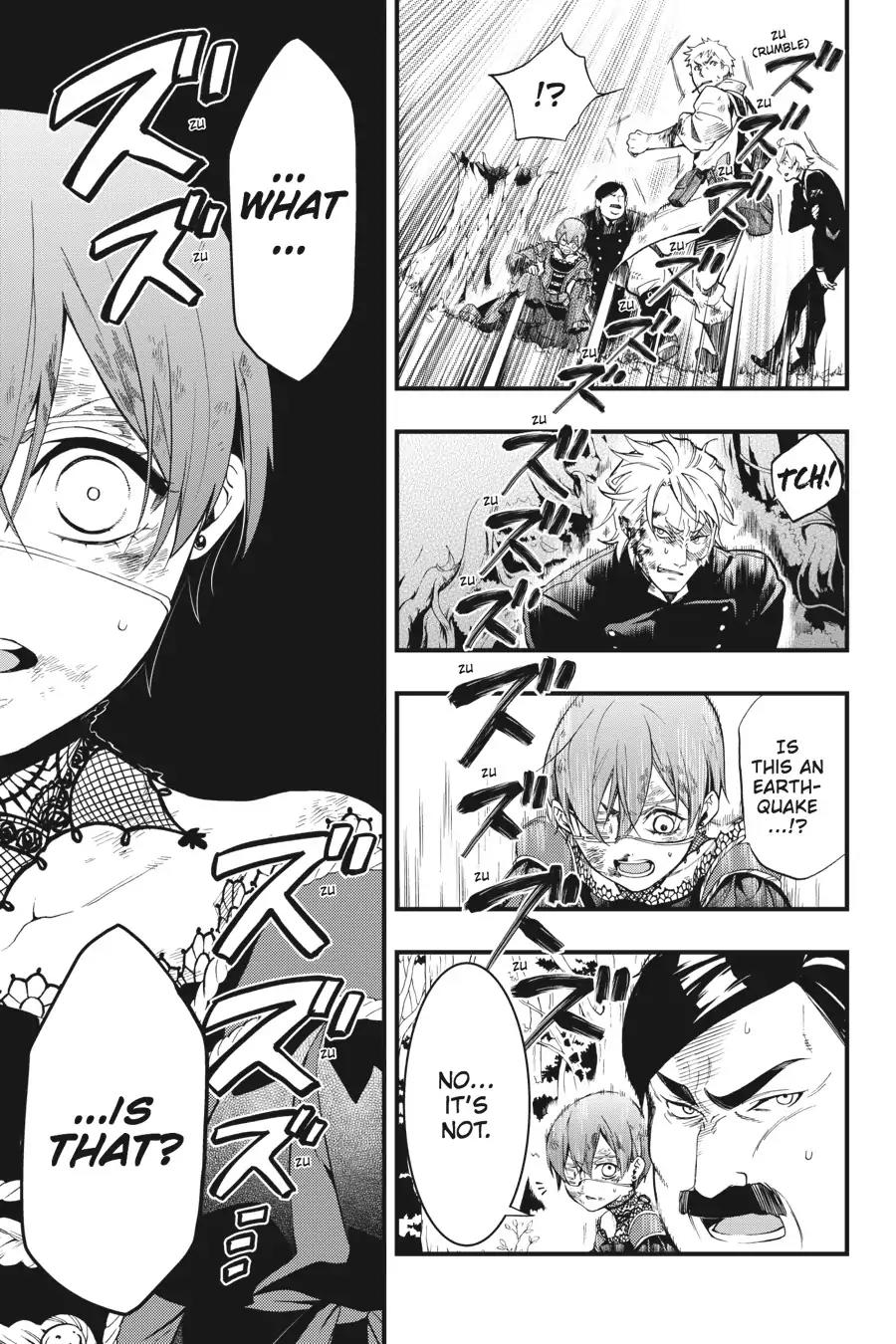Kuroshitsuji Chapter 101 page 23 - Chapter 101: In the afternoon: The Butler, Crossing Paths