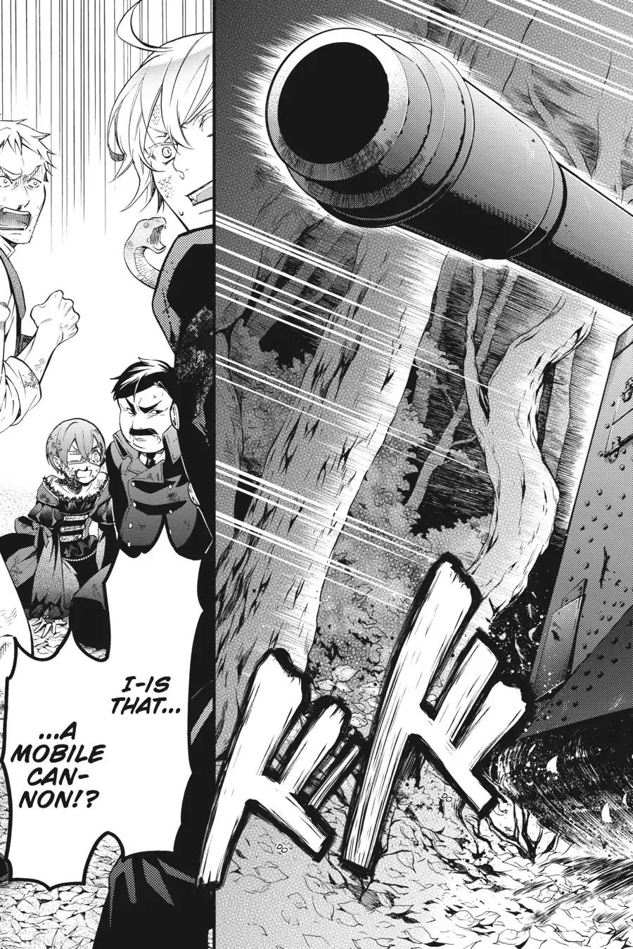 Kuroshitsuji Chapter 101 page 25 - Chapter 101: In the afternoon: The Butler, Crossing Paths