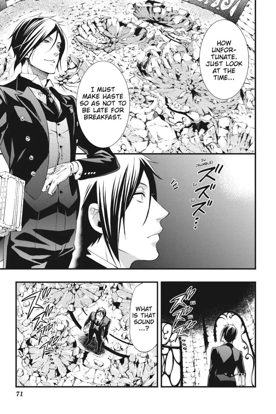 Kuroshitsuji Chapter 101 page 3 - Chapter 101: In the afternoon: The Butler, Crossing Paths