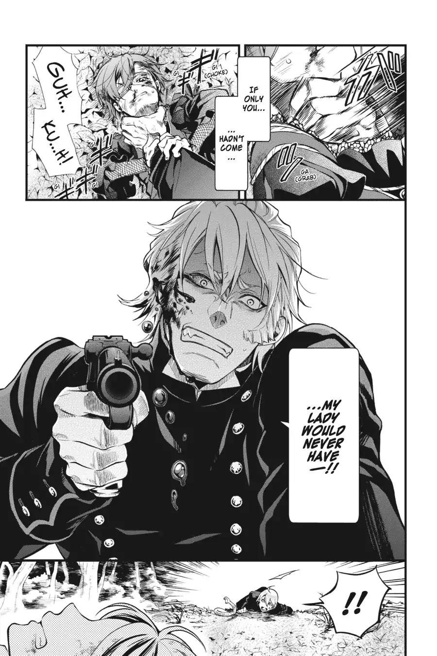Kuroshitsuji Chapter 101 page 7 - Chapter 101: In the afternoon: The Butler, Crossing Paths