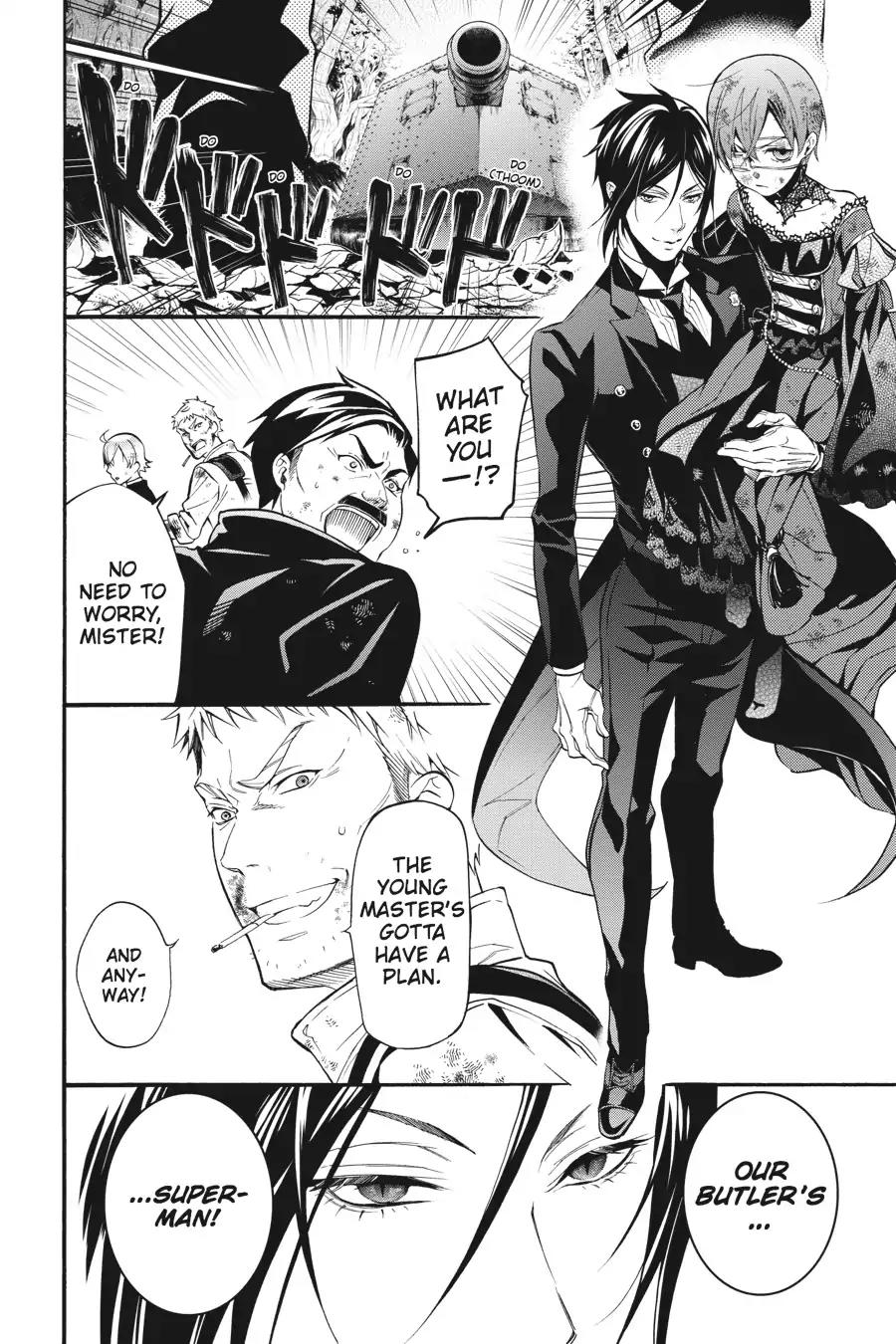 Kuroshitsuji Chapter 102 page 12 - Chapter 102: At night: The Butler, Exterminating