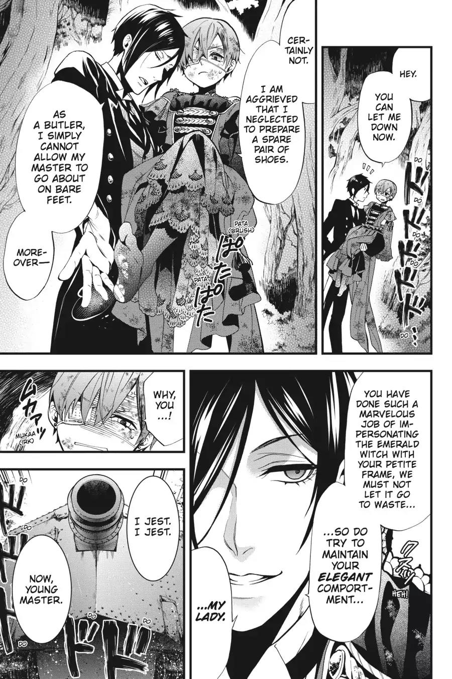 Kuroshitsuji Chapter 102 page 13 - Chapter 102: At night: The Butler, Exterminating
