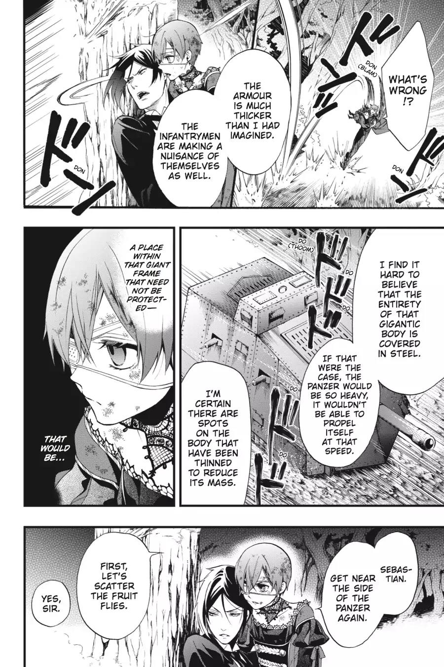 Kuroshitsuji Chapter 102 page 18 - Chapter 102: At night: The Butler, Exterminating