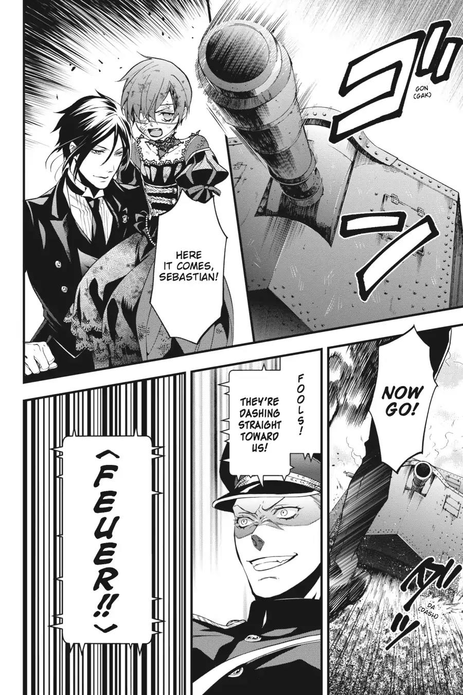 Kuroshitsuji Chapter 102 page 22 - Chapter 102: At night: The Butler, Exterminating