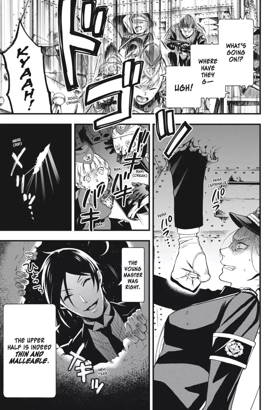 Kuroshitsuji Chapter 102 page 25 - Chapter 102: At night: The Butler, Exterminating