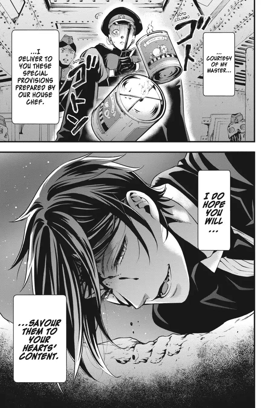 Kuroshitsuji Chapter 102 page 27 - Chapter 102: At night: The Butler, Exterminating