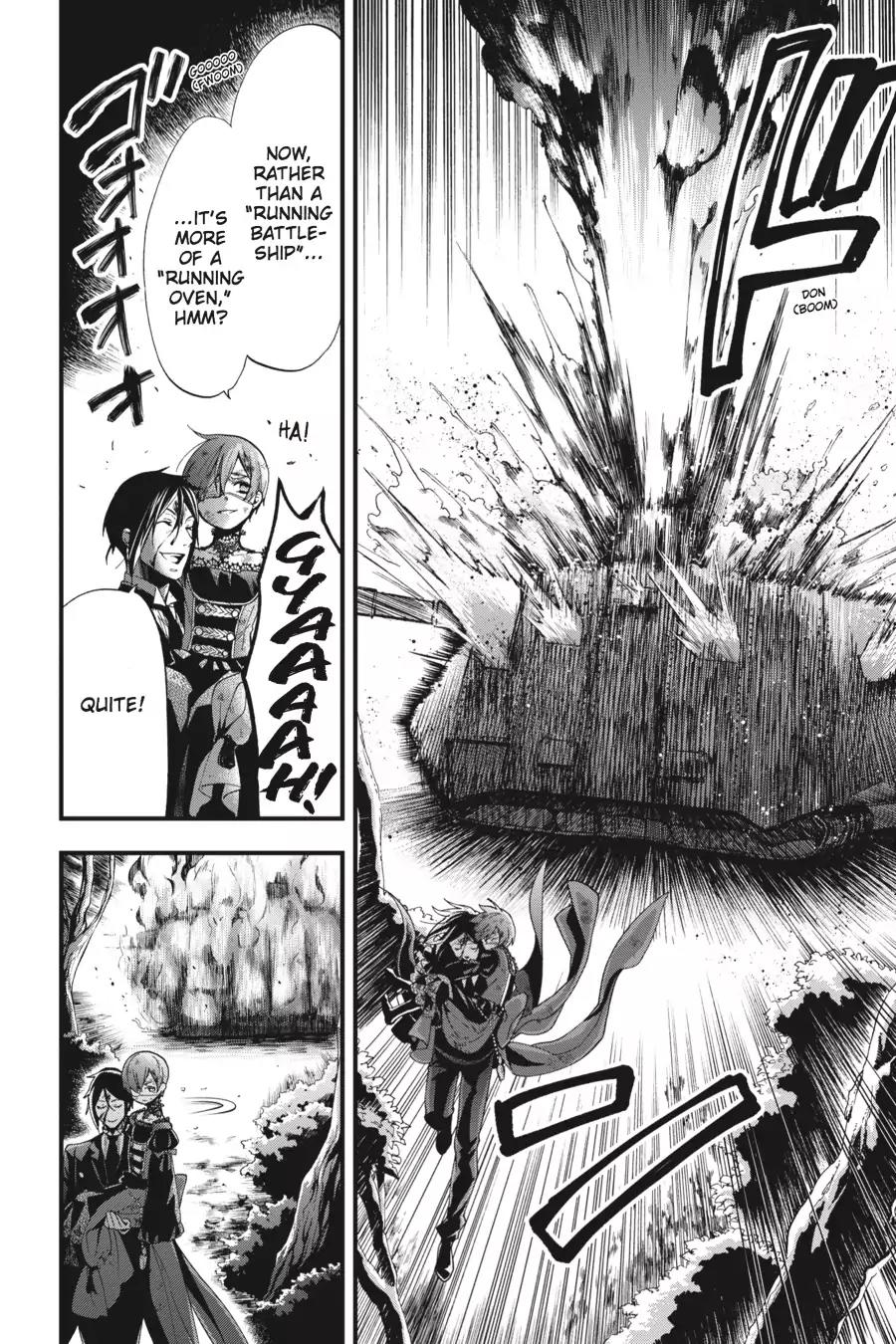 Kuroshitsuji Chapter 102 page 28 - Chapter 102: At night: The Butler, Exterminating
