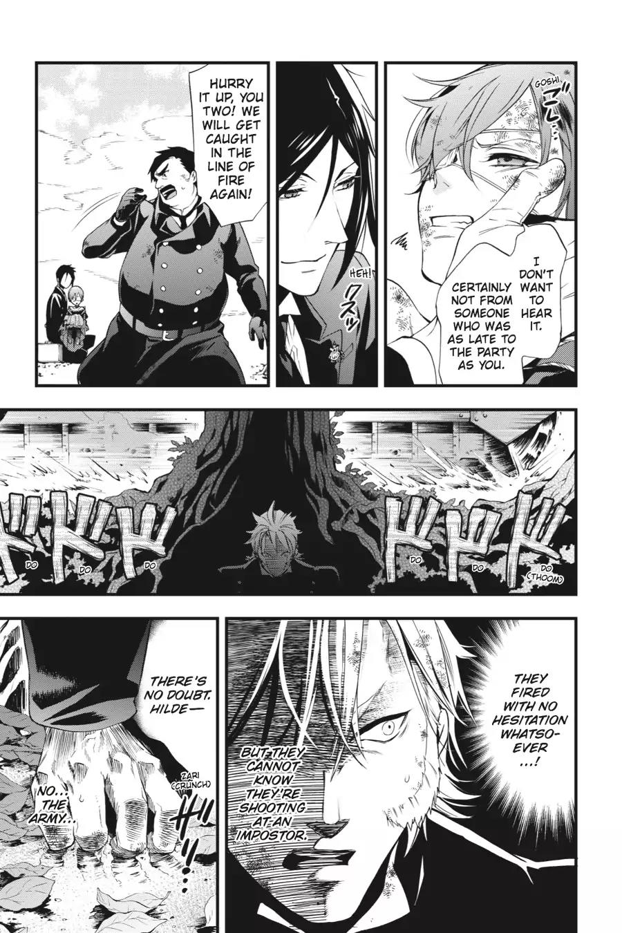 Kuroshitsuji Chapter 102 page 9 - Chapter 102: At night: The Butler, Exterminating