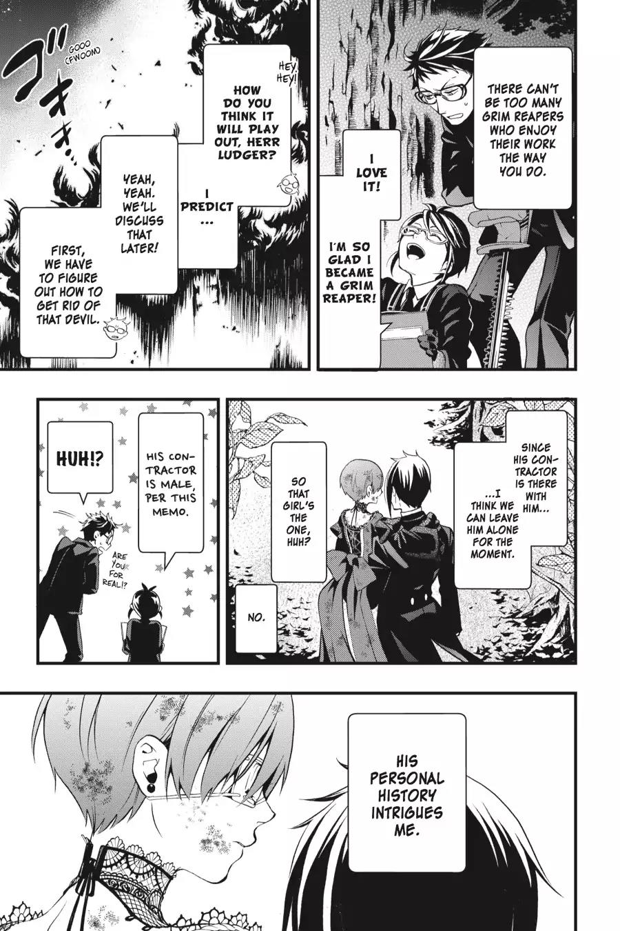 Kuroshitsuji Chapter 103 page 3 - Chapter 103: At midnight: The Butler, Fate Unknown