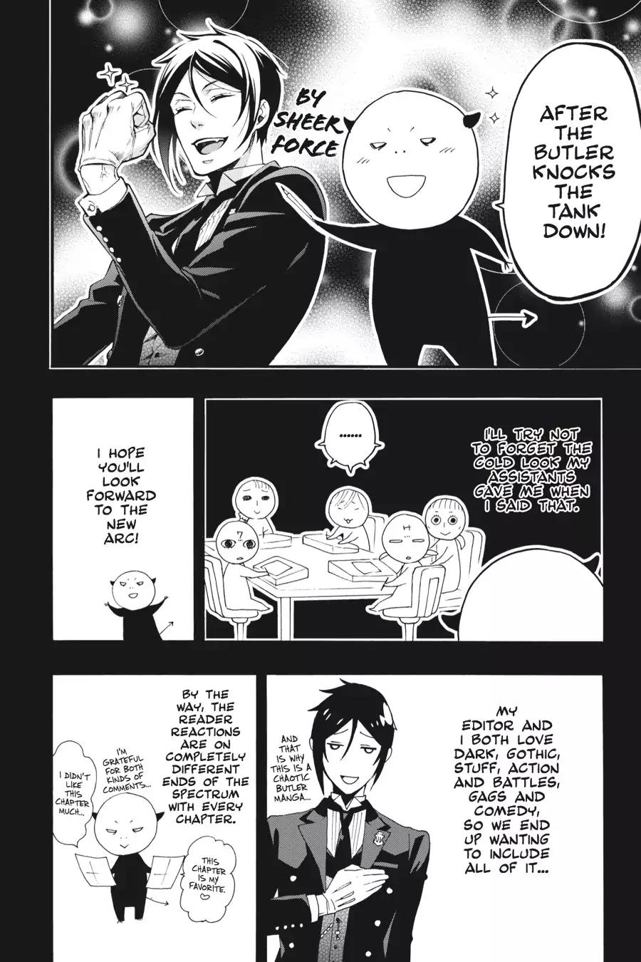 Kuroshitsuji Chapter 103 page 42 - Chapter 103: At midnight: The Butler, Fate Unknown