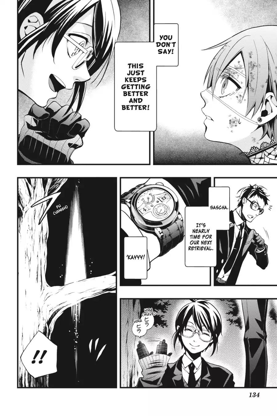 Kuroshitsuji Chapter 103 page 6 - Chapter 103: At midnight: The Butler, Fate Unknown