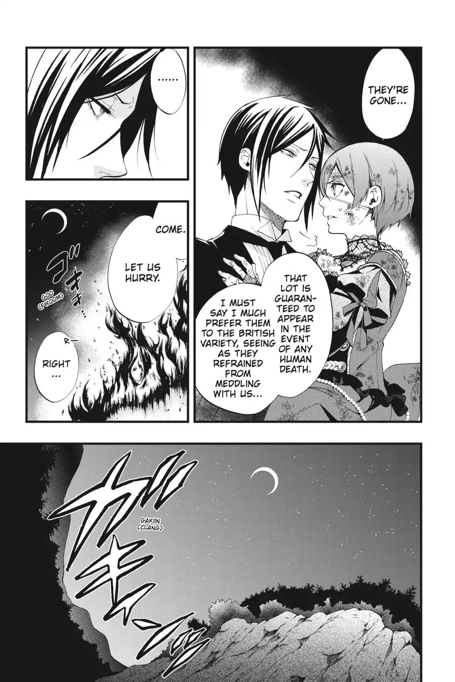 Kuroshitsuji Chapter 103 page 7 - Chapter 103: At midnight: The Butler, Fate Unknown
