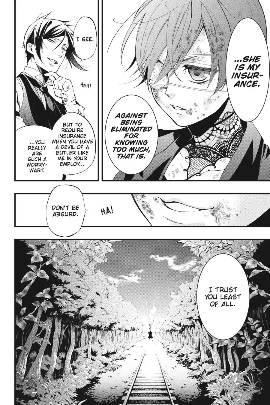 Kuroshitsuji Chapter 104 page 19 - Chapter 104: In the morning: The Butler, Disgraced