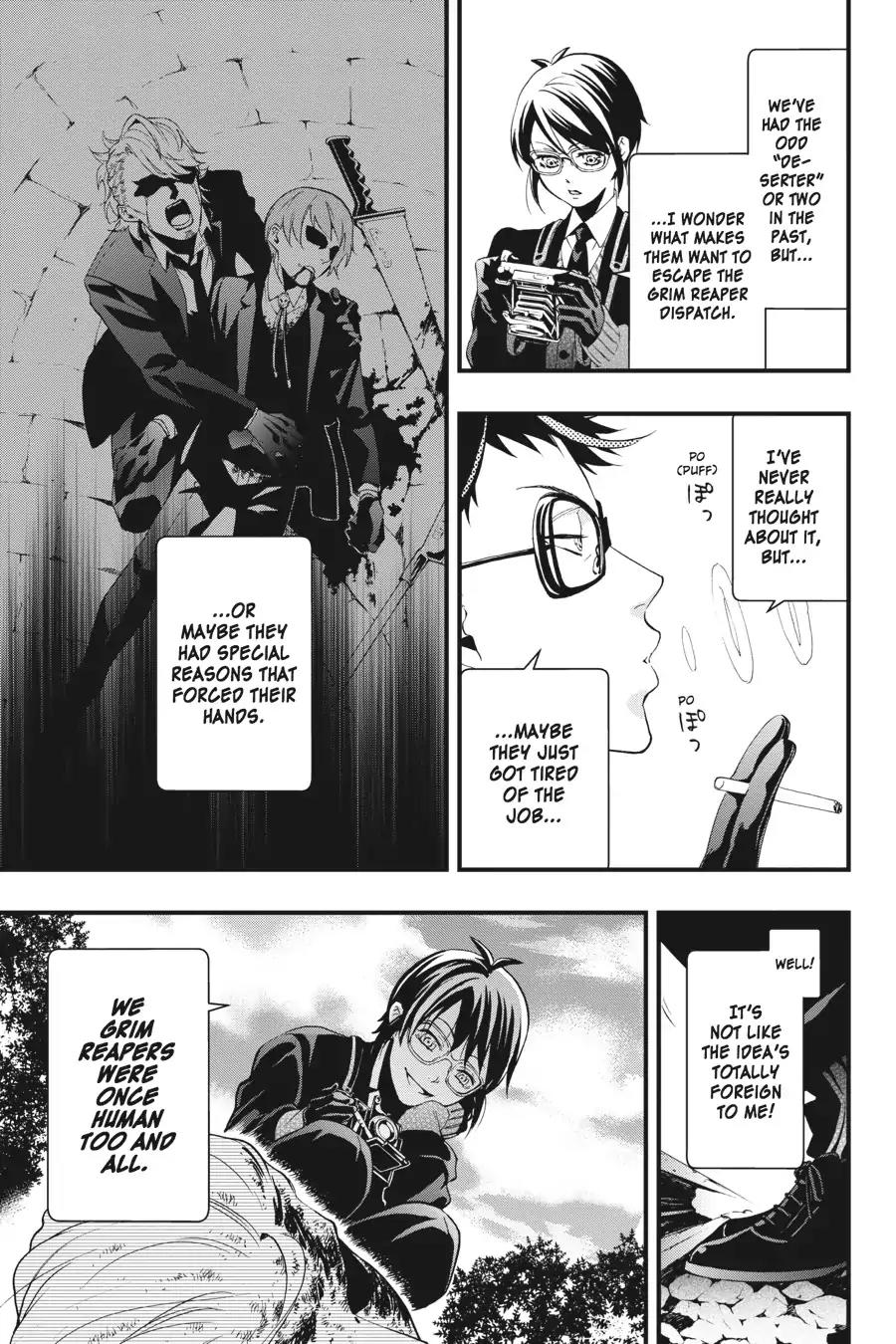 Kuroshitsuji Chapter 105 page 11 - Chapter 105: At noon: The Butler, Dropping In