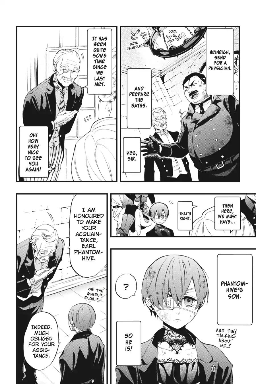 Kuroshitsuji Chapter 105 page 14 - Chapter 105: At noon: The Butler, Dropping In